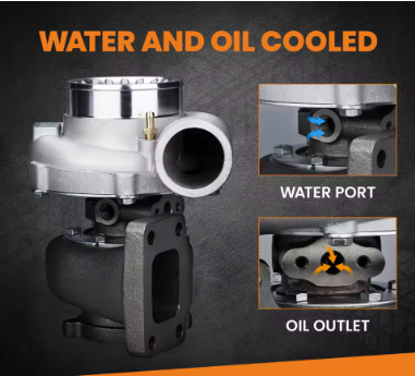 GT35 Turbocharger Oil Feed & Return Line Kit