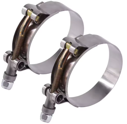2 T-Bolt Clamp – Stainless Steel for Silicone, Turbo Intake & Intercooler Hose
