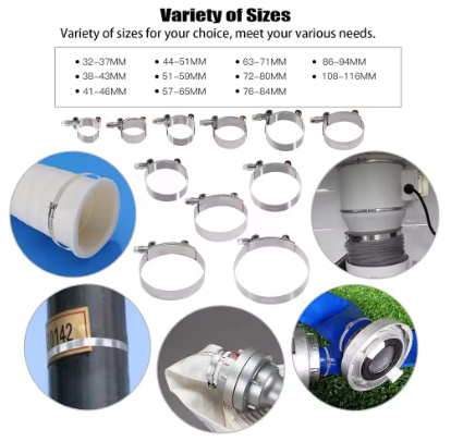 2 T-Bolt Clamp – Stainless Steel for Silicone, Turbo Intake & Intercooler Hose